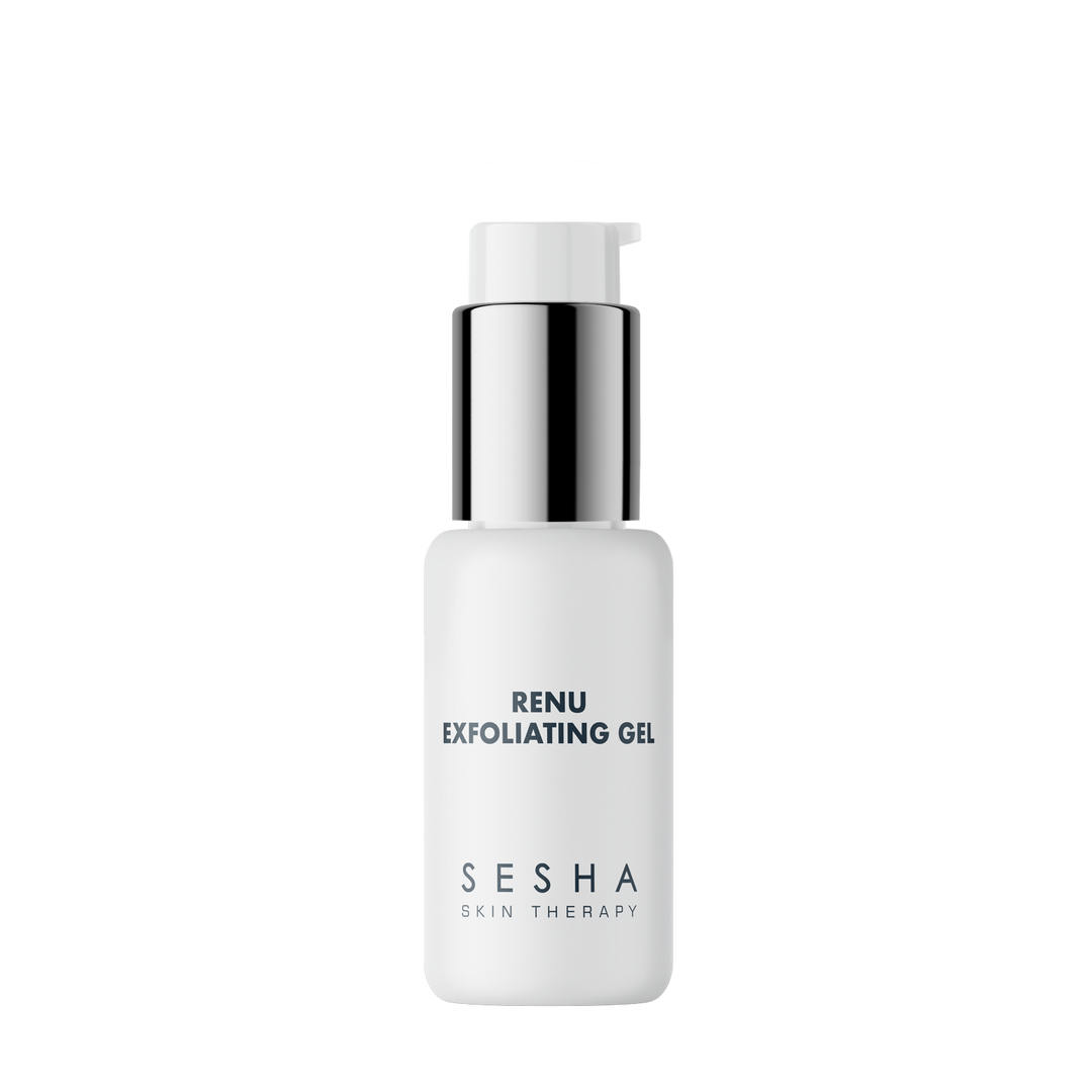 Kit Oily Skin - RENU Exfoliating Gel, Clarifying Face Wash, Gift: Refreshing Clarifying Mist & Holo Bag