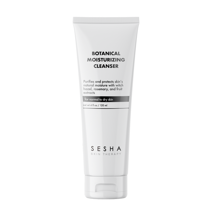 Dry skin - Botanical Moisturizing Cleanser, Nutritious Lipo serum, Free Gift: Neck & Decolletage Mask, and Holo Bag