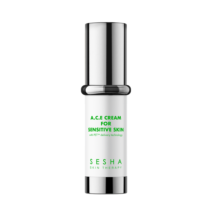Sensitive Skin - Gentle Cleansing, A.C.E Cream, Gift: Essential Spray, and Holo bag