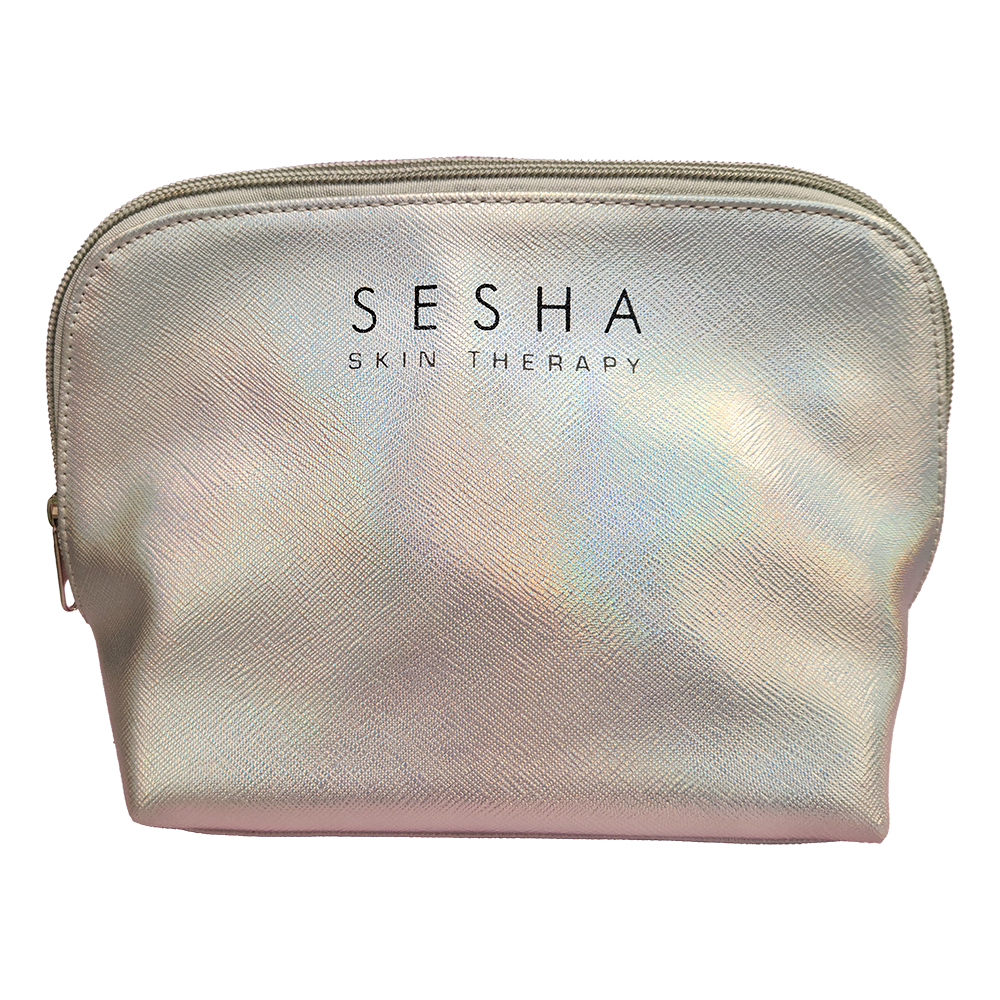 SESHA Skin Therapy Exclusive Holo Makeup Bag